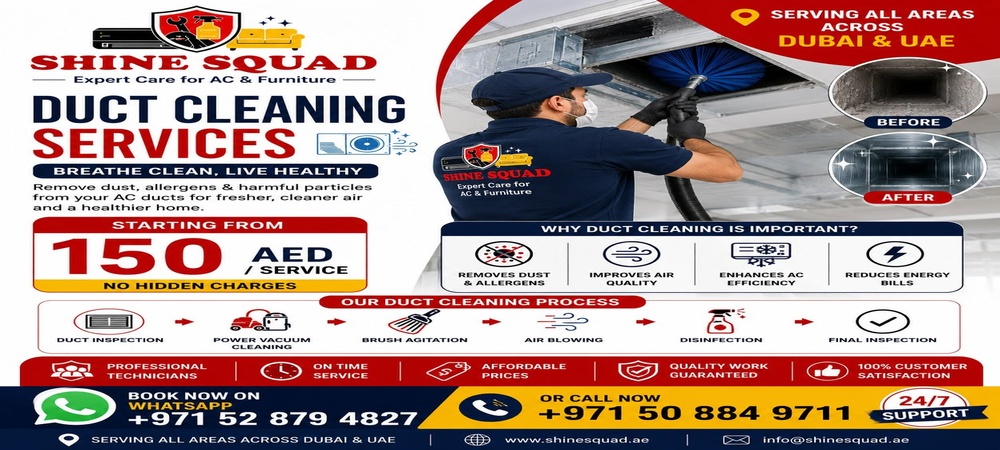 AC Insulation and Duct Cleaning in Dubai
