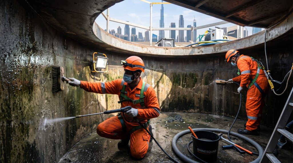 Water Tank Cleaning in Dubai