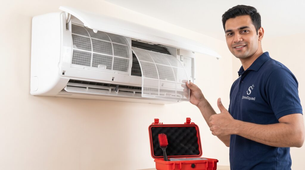 Split AC Filter Cleaning 2026